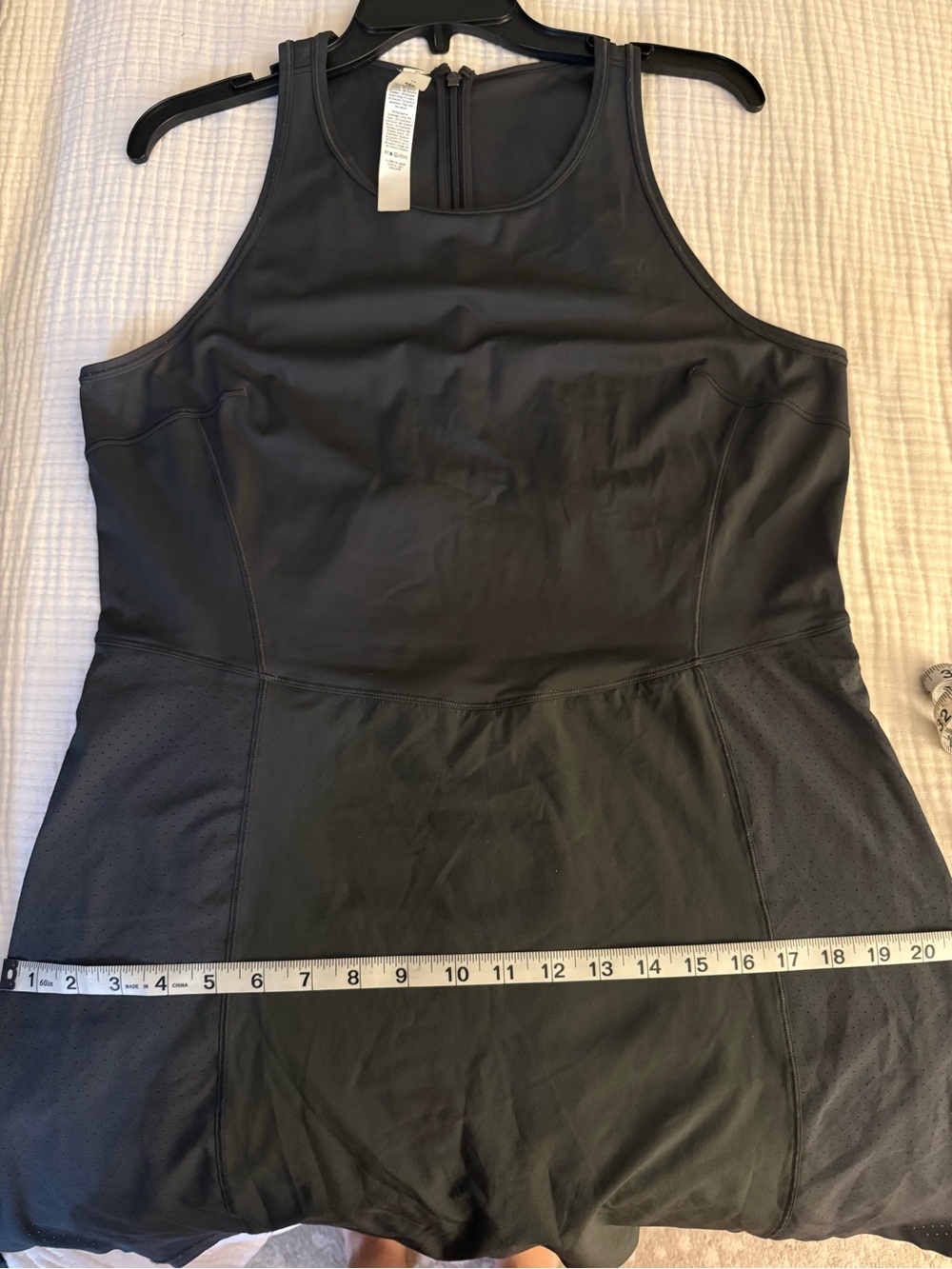 lululemon athletica Black Women's Dress/Skort Sz 14 athleisure pickleball sports - Picture 12 of 14